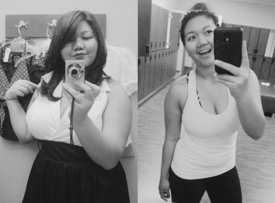 My Fitness Journey: 2009 and 2011 (Before & During)