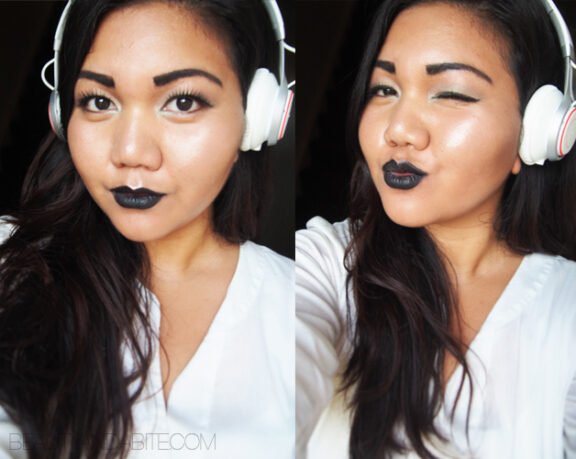 A Wearable Black Lip #MILATAUGHTME