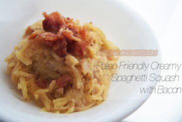 Easy Paleo-Friendly Creamy Spaghetti Squash with Bacon [RECIPE]